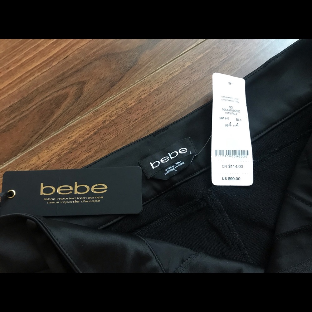 SALE Bebe Black Dressy Shorts! - Picture 4 of 4